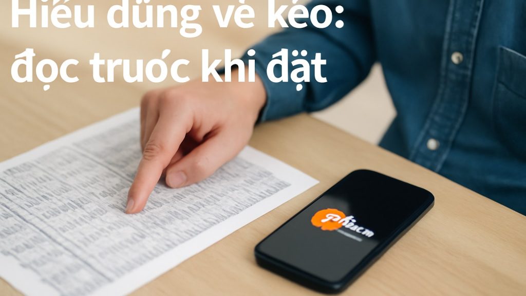 Minh họa: Hiểu đúng về kèo: đọc trước khi đặt